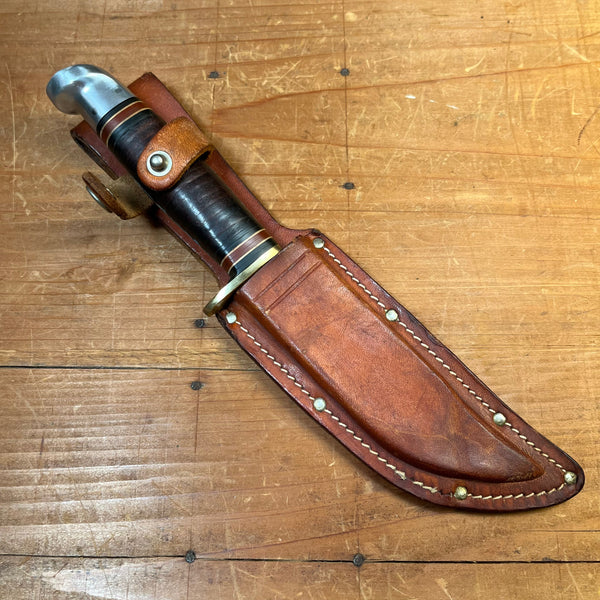 Western USA 4.5” Fixed Blade Knife Boulder Colo. 1978-84