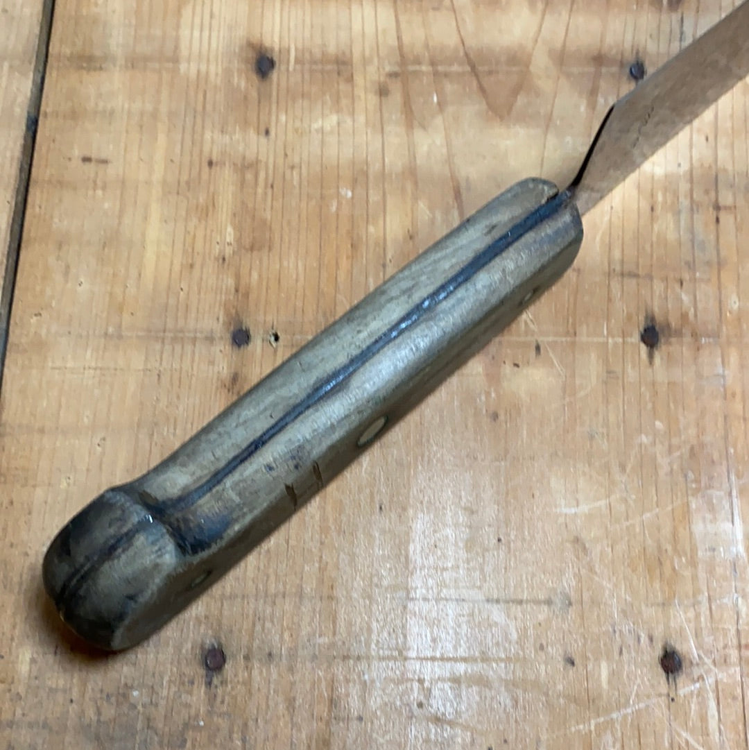 J A Henckels 10” Chef Knife Carbon Steel 1950’s-60’s 225-10”