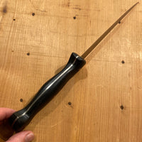 Handmade 6” Boning Knife Semi Flex Carbon Steel Linen Micarta With Sheath