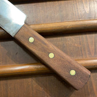 Unmarked 12” Scimitar Carbon Steel American 1930-60s