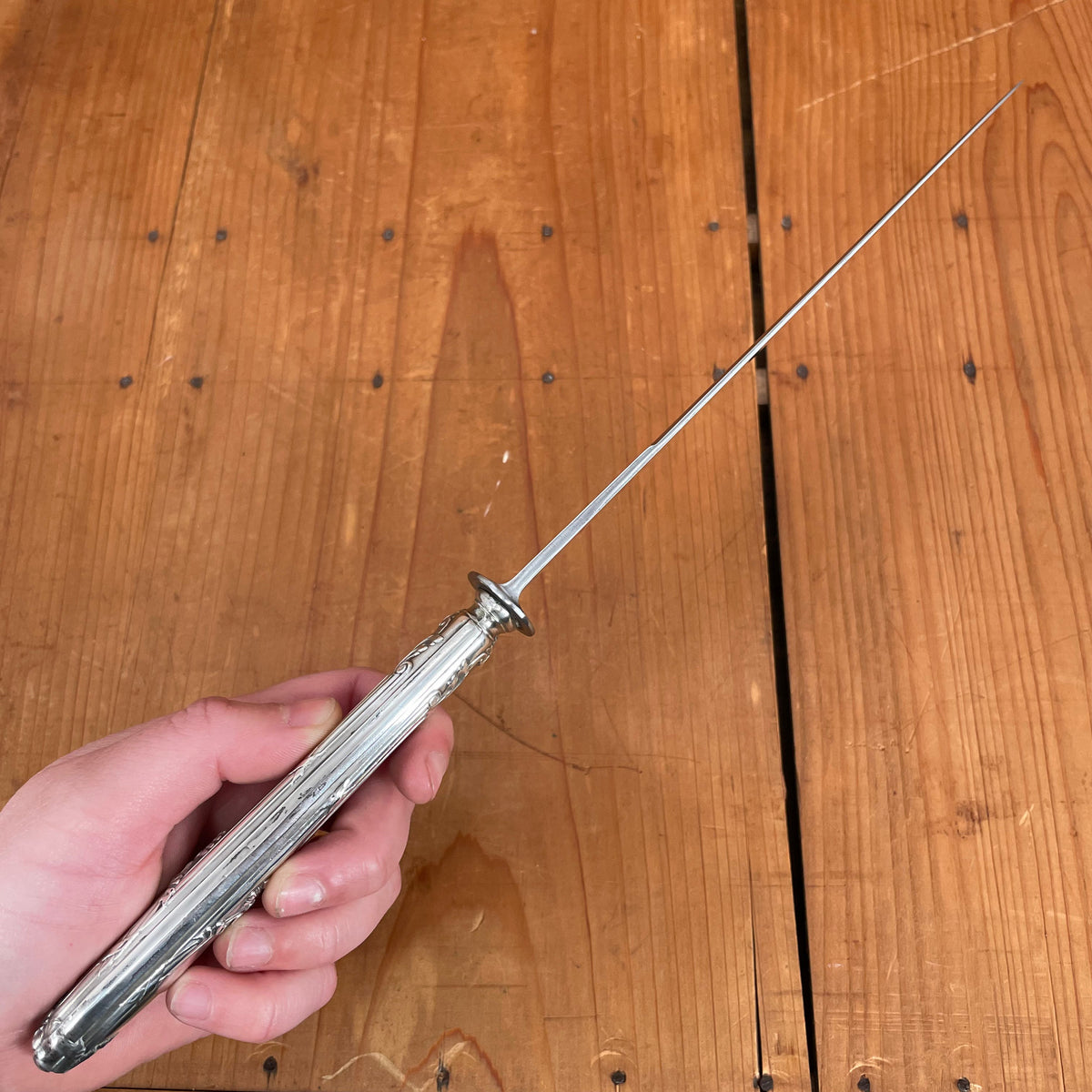 Antique Paris Carving Set Silver in Box