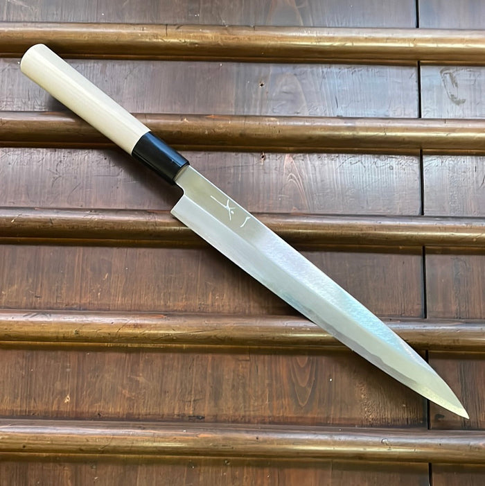 Hitohira Gorobei 240mm Yanagi Aogami 2 Ho Wood