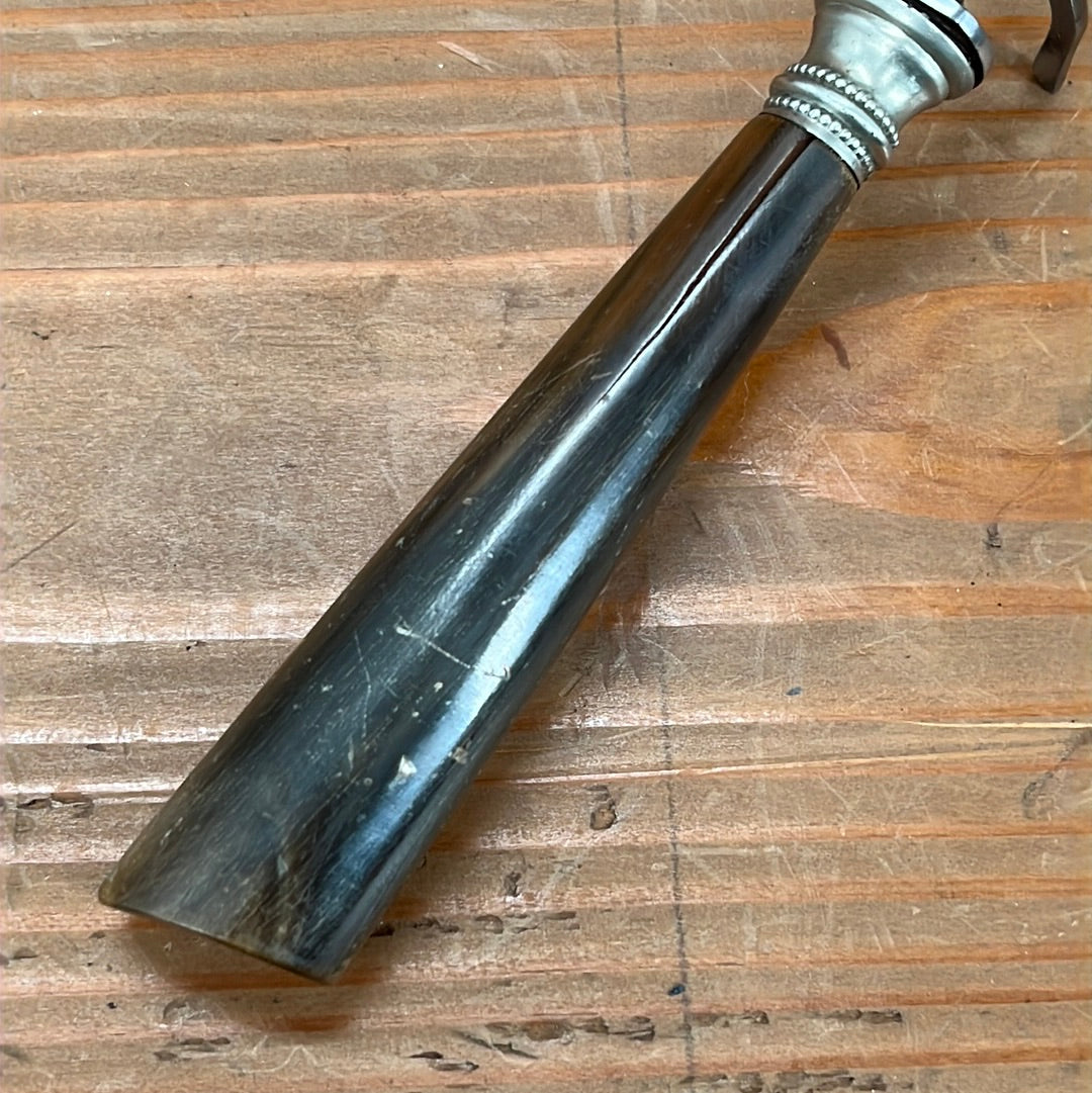 J A Henckels Carving Fork Carbon Steel Horn 1900-1950