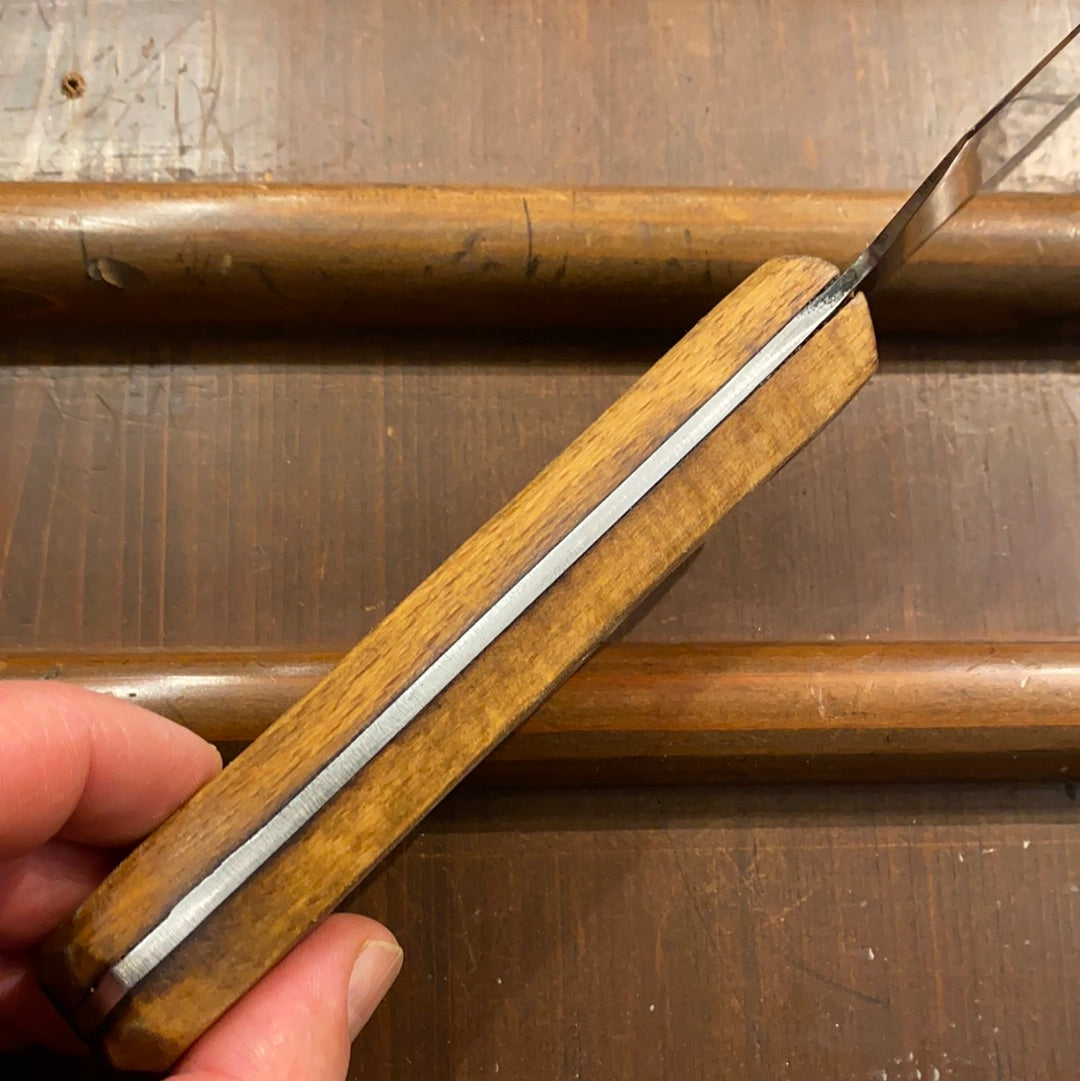 Unmarked 12” Chef Knife Carbon Steel American 1930’s-50’s Lamson?