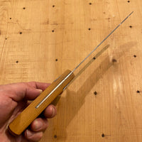 Russell Green River Works 6” Curved Boning / Trimming Knife Carbon Steel & Beech W Guard