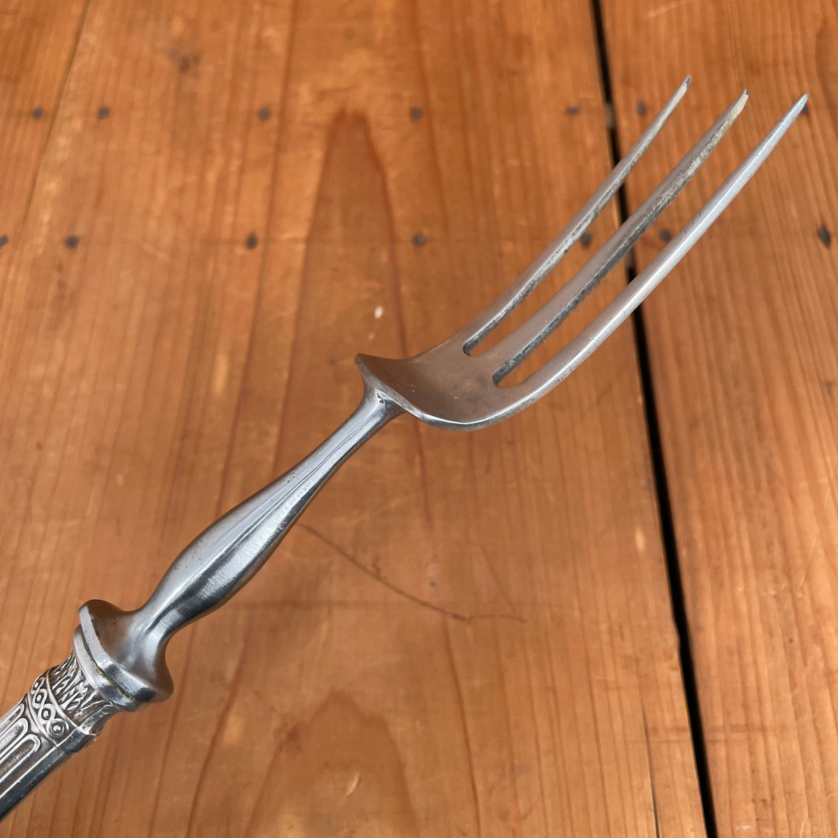 Antique Thiers Carving Set Carbon Steel & Silverplate