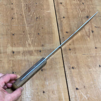 Unmarked 10” Scimitar Carbon Steel American 1930’s-60’s