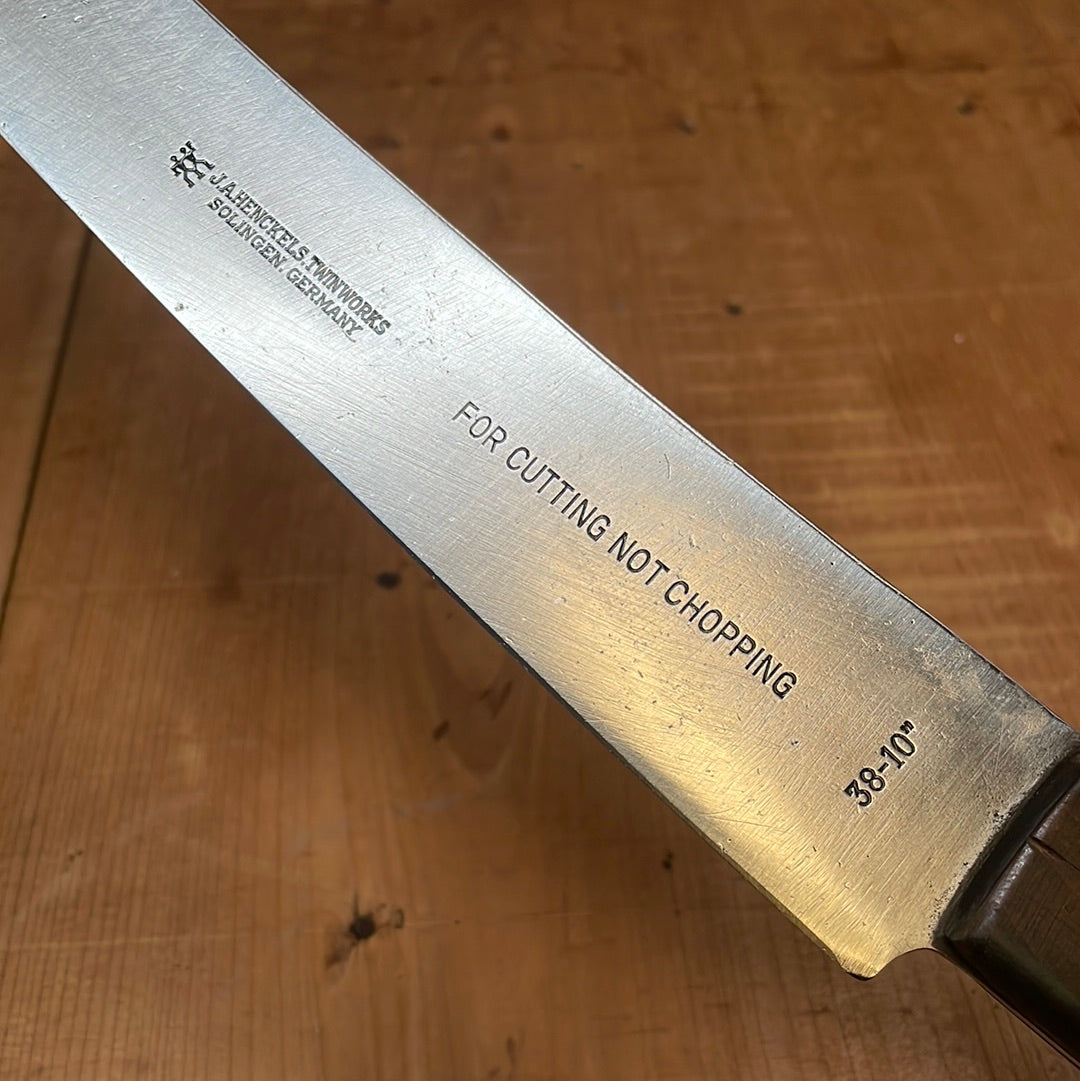 J A Henckels Carbon Steel Scimitar Solingen 1950s