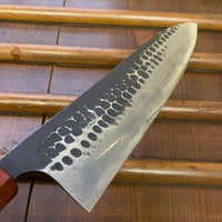 Yamamoto 240mm Gyuto Aogami Super KU Suminagashi Tsuchime