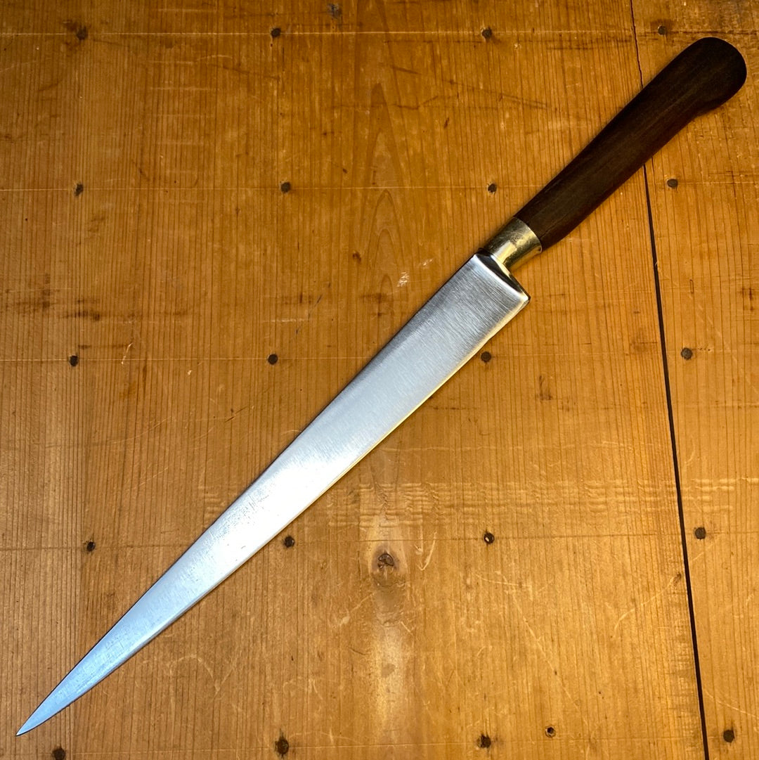 Nogent Style 8.8" Slicer Carbon Steel Ebony Nickle