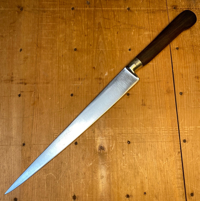 Nogent Style 8.8" Slicer Carbon Steel Ebony Nickle