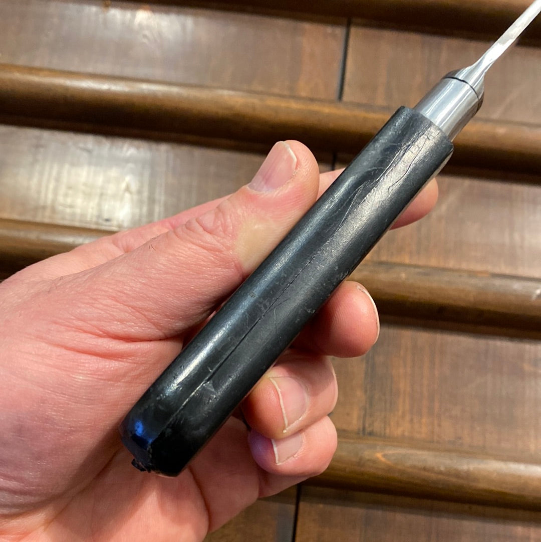 Unmarked Sabatier 8” Nogent Chef Knife Carbon Steel 1970s-80s