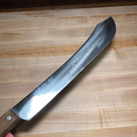 Hyde 14" Bullnose Butcher Carbon Steel 1930's-50's