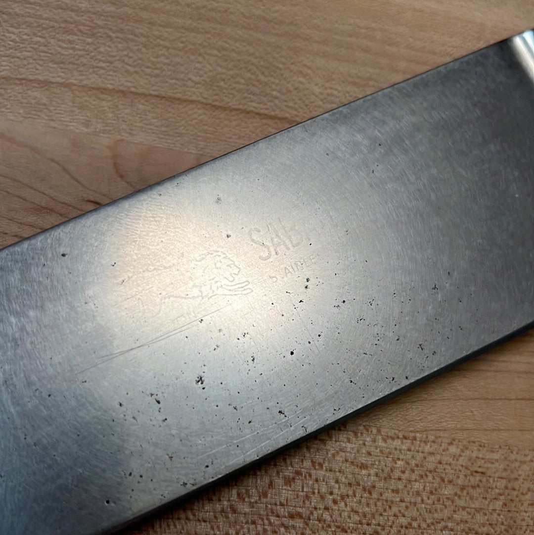 Sabatier Lion 10" Chef Knife Stainless Steel Custom Macasser Ebony Handle