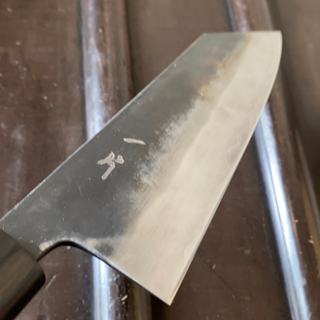 Hitohira MS 170mm Bunka Iron Clad Shirogami #2 Kurouchi Rosewood