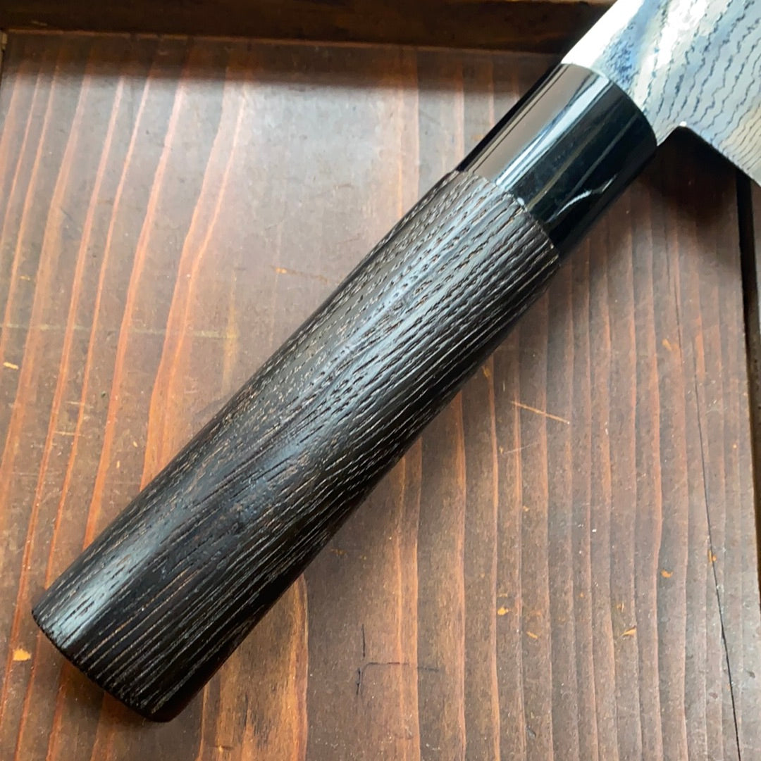 Tojiro 210mm Gyuto Shippu Series Black Damascus VG10 Wa Gyuto W Saya