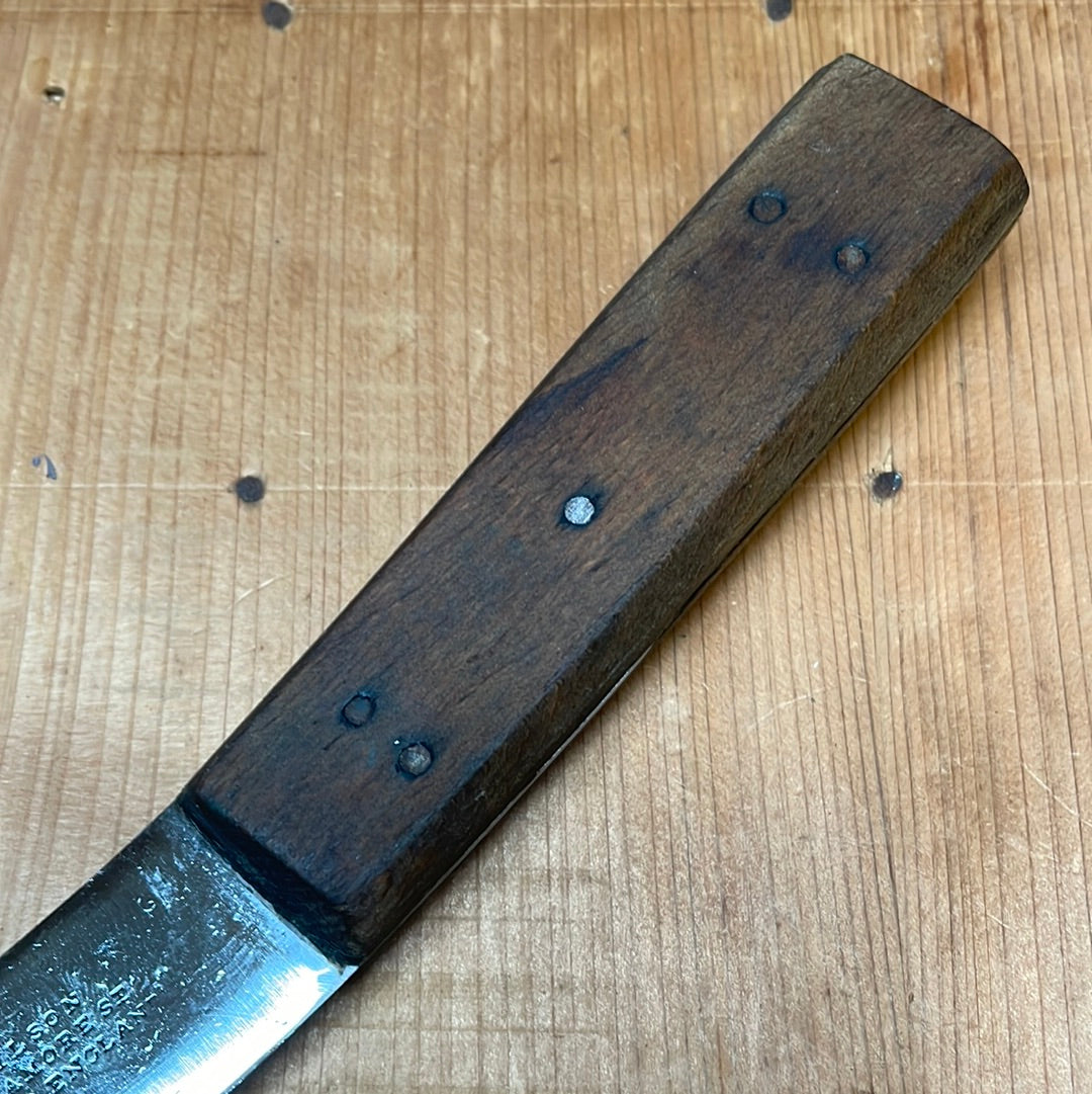 I Wilson 5.75" Skinning Knife Carbon Steel & Beechwood 1890s-1920s