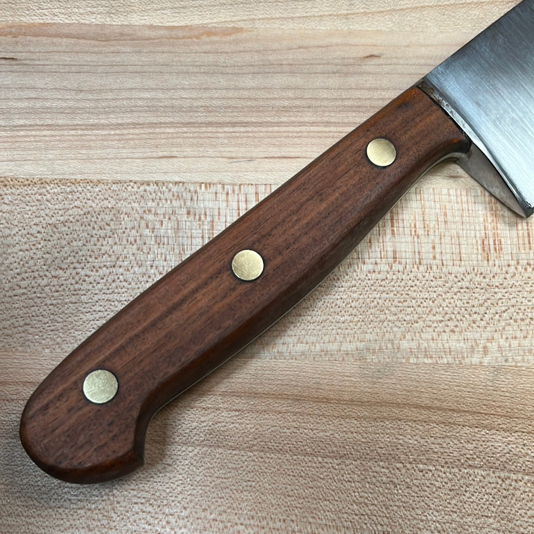 J A Henckels International 8.5" Chef Knife Carbon Steel W Sleeve 1960's?