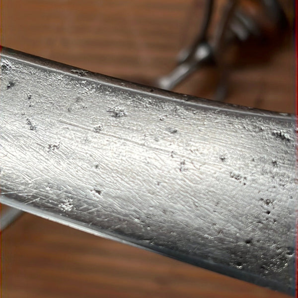 Hibbard Spencer & Bartlett Carving Set Carbon Steel Alligator Stag Late 19th C