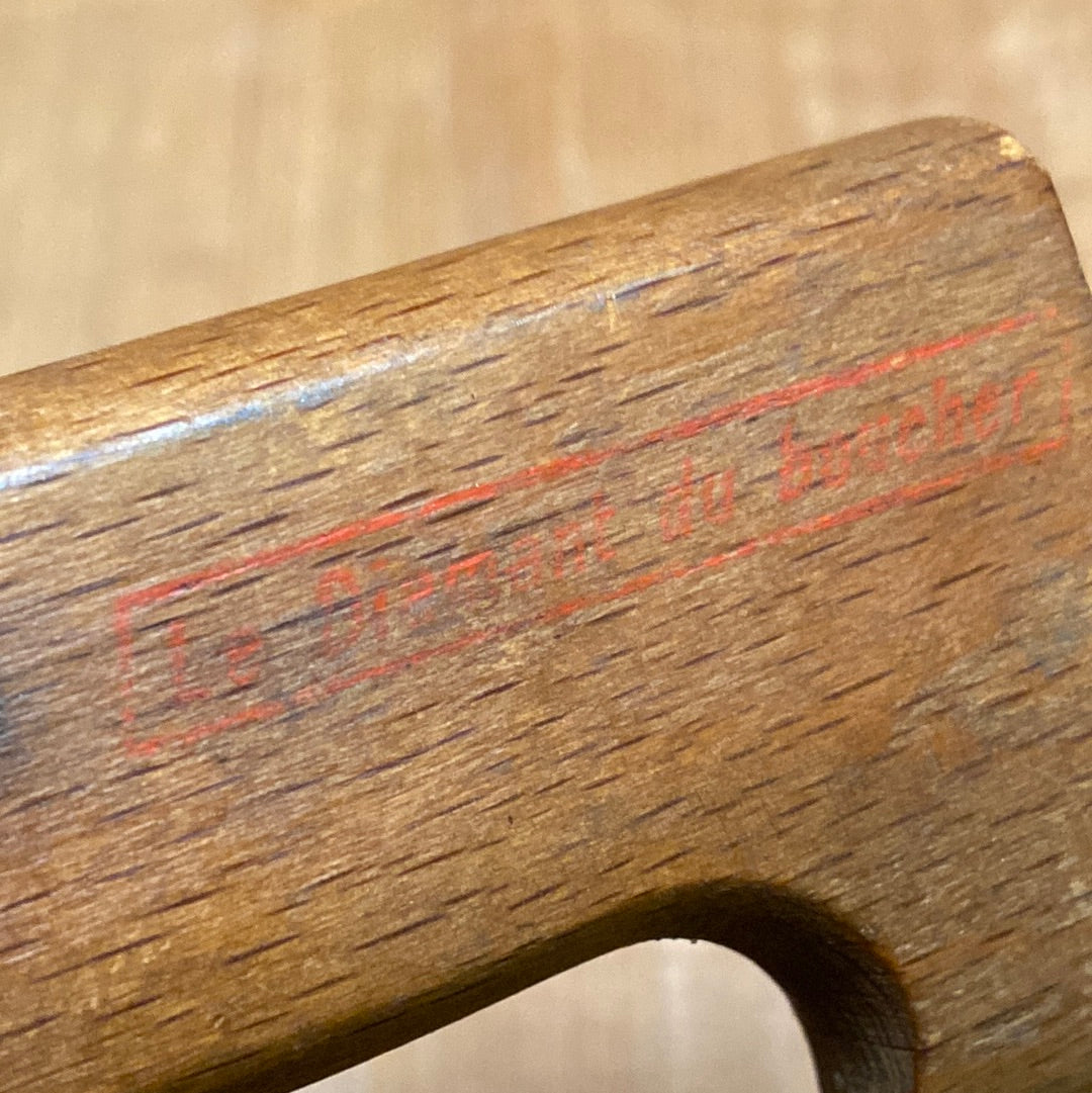 Unmarked 12” Boucher Butcher Knife Carbon Steel France 1960/70’s?