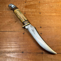 Western Boulder Colo 5” Fixed Blade Knife Stag Boulder Colo. 1956-78