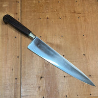 E. Peter Paris Nogent Style 10" Chef Carbon Steel Late 19th Early 20th C VGC