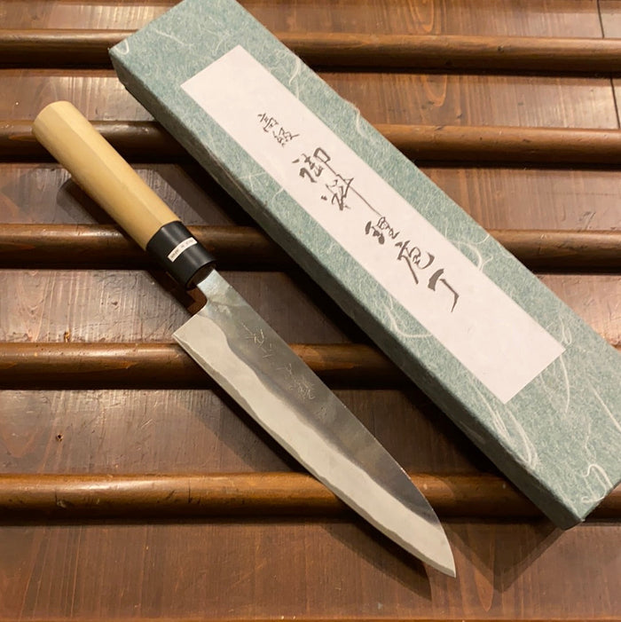 2nd Hand Trade In Tojiro 180mm Wa-Gyuto Shirogami Kurouchi W Box