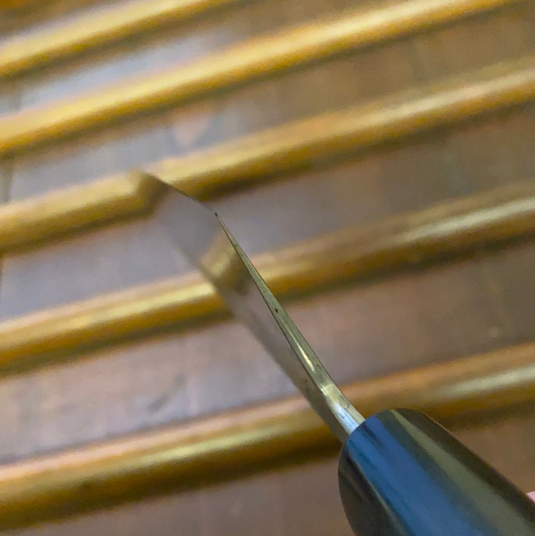 Tojiro 210mm Gyuto Aogami 2 Iron Suminagashi Ho / Horn W Kiri Box