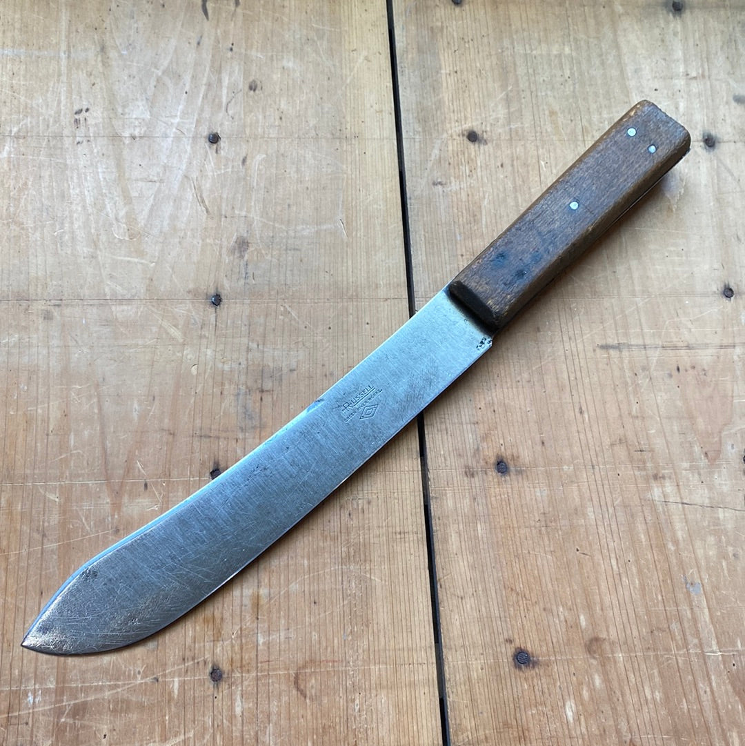 J Russell Green River Works 8” Bullnose Scimitar Carbon 1920s