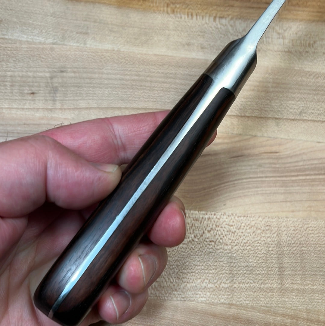 Sabatier Lion 10" Chef Knife Stainless Steel Custom Macasser Ebony Handle