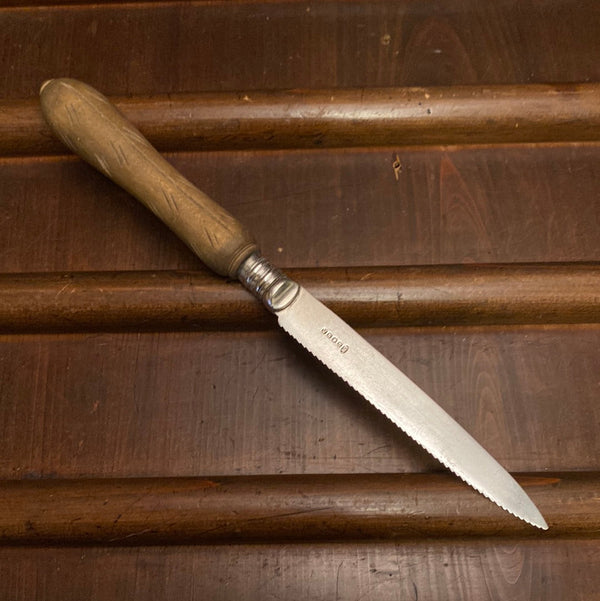 John Sanderson & Son Lemon Knife Silverplate Sheffield 1887-1927