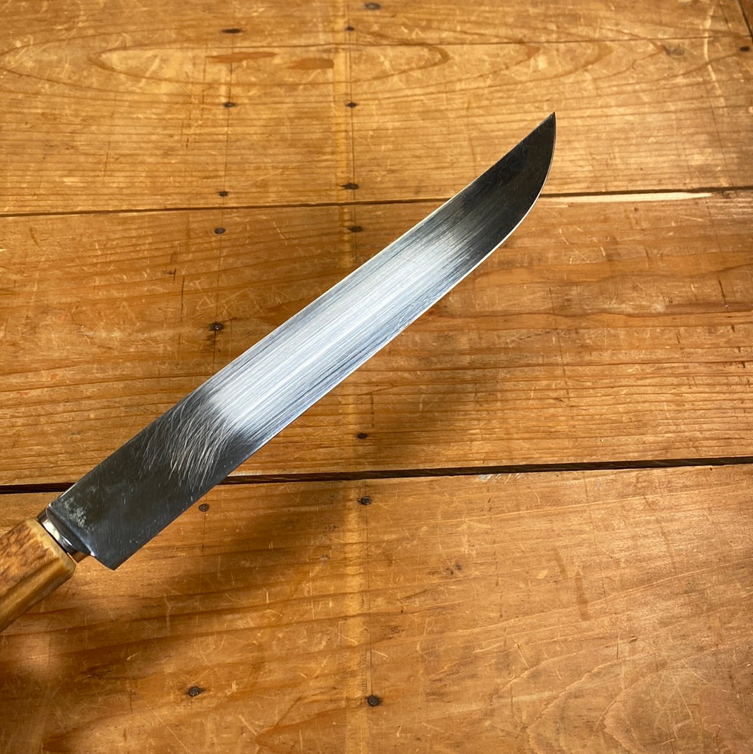 Friedr Herder 8.5” Carving Knife “Constant” Stainless Steel Stag Tip ~1950s-60s