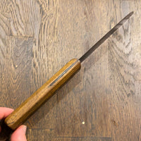 P Emrich Cin, Oh Est. 1856 5.5” Bullnose Carbon Steel Beech Antique