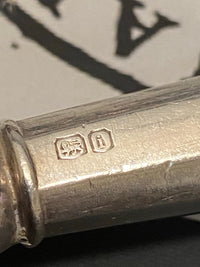 Thomas Bradbury & Sons Sterling Georgian Style Tea Forks & Knives Hallmarked 1926