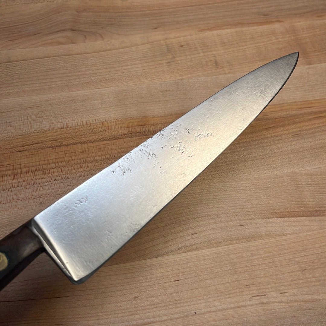Sabatier (Professional?) Canadian Style 20cm Chef Knife Carbon Steel 1950's-70's