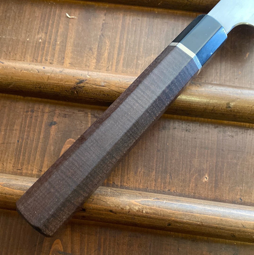 Tsourkan Knives 280mm Sujihiki AEB-L Rosewood (?) & Horn Handle