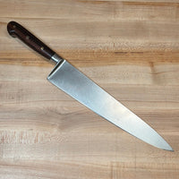 Sabatier Lion 10" Chef Knife Stainless Steel Custom Macasser Ebony Handle