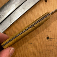 E E Wood Cutlery Co Northampton Mass Set of 5 Table Knives C 1890s-1900s