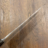 J A Henckels 9.25” Chef Knife Handforged Carbon Steel 1950s