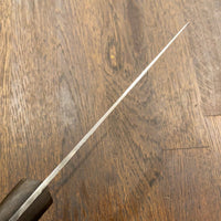 J A Henckels 5.5” Stiff Narrow Boning Knife Carbon Steel Walnut 2 Rivets 1950s