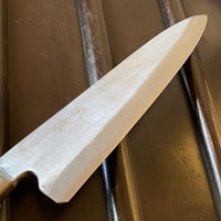 Teruyasu Fujiwara ‘Teruyasu’ 240mm Mioroshi Deba Shirogami 1 Kasumi Western Handle