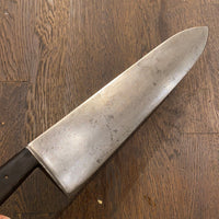 J A Henckels 9.25” Chef Knife Handforged Carbon Steel 1950s