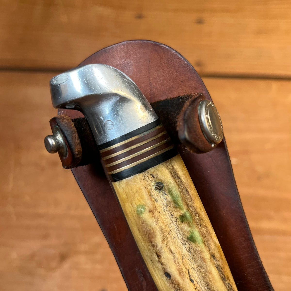 Western Boulder Colo 5” Fixed Blade Knife Stag Boulder Colo. 1956-78