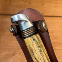 Western Boulder Colo 5” Fixed Blade Knife Stag Boulder Colo. 1956-78