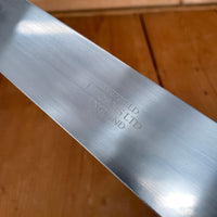 J Adams 12" Chef Knife Carbon Steel Pinned Padauk Wood