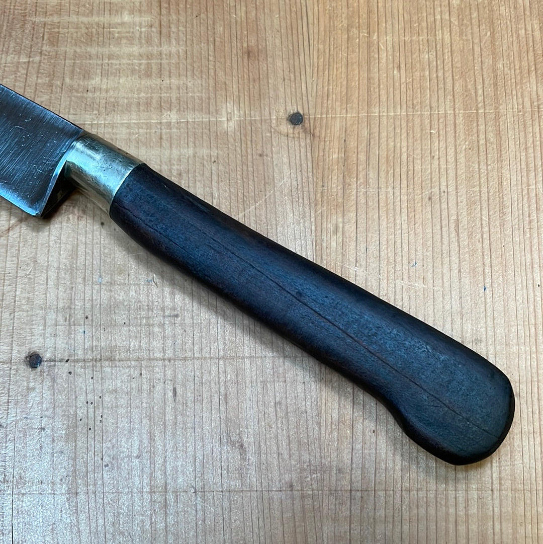 Nogent Style 8.8" Slicer Carbon Steel Ebony Nickle