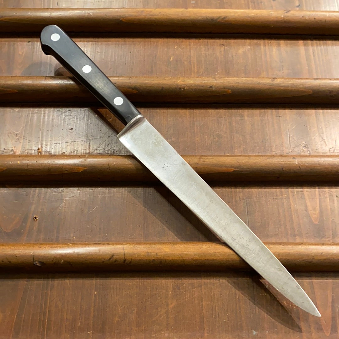 4 Star Elephant Sabatier Thiers Issard 7.75” Slicer Carbon Steel 1960’s-70’s