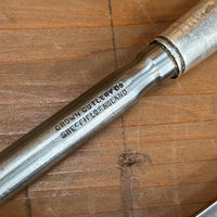 Crown Cutlery Co Carving Set Carbon Steel Sterling Sheffield