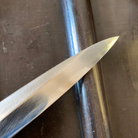 Kikuichi Kasumi 240mm Yanagi Shirogami 2 W Saya