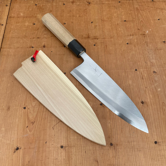 Hitohira Togashi 180mm Deba Aogami 2 Ho Wood with Saya